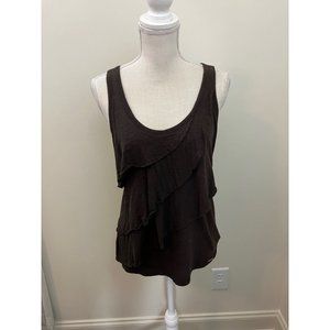Michael Kors Brown Layered Tank Size Medium